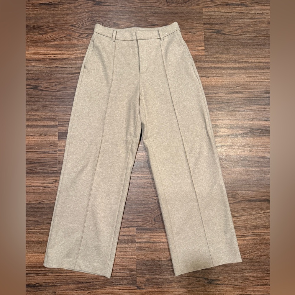 Uniqlo Brushed Jersey Wide Pant. Size Large